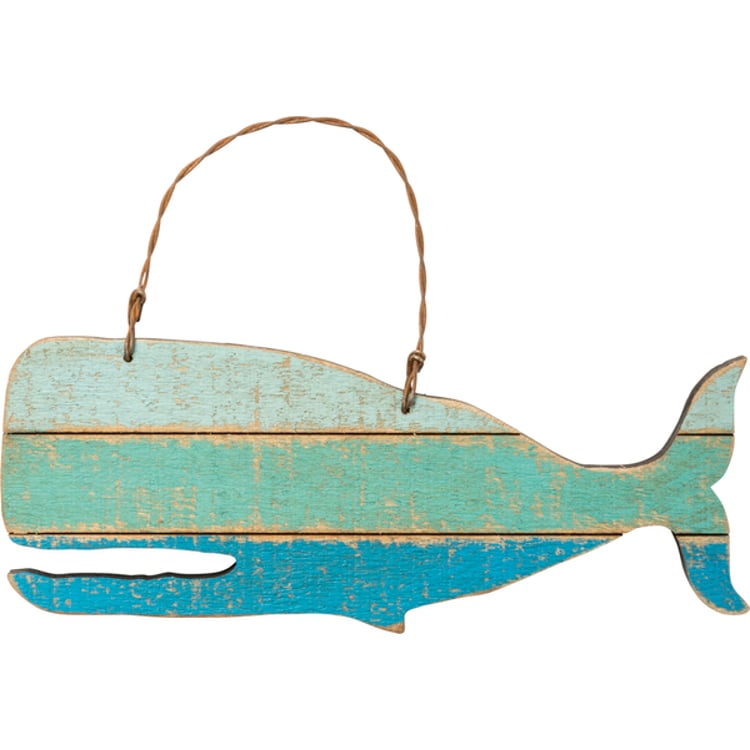 Primitives By Kathy The Sea Slat Ornament Set