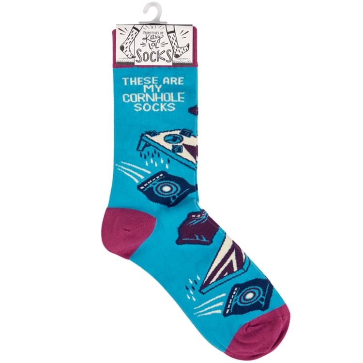 Primitives By Kathy These Are My Cornhole Socks