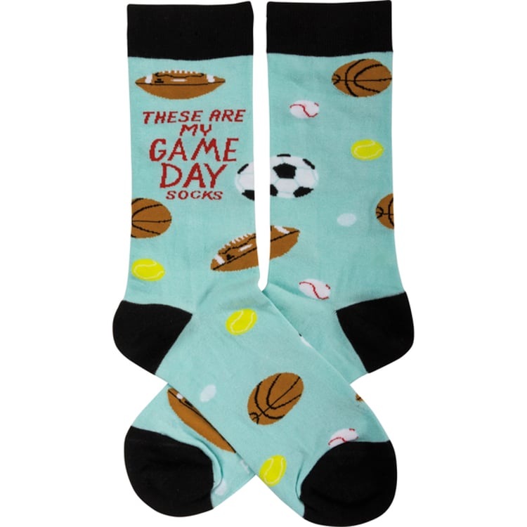 Primitives By Kathy These Are My Game Day Socks