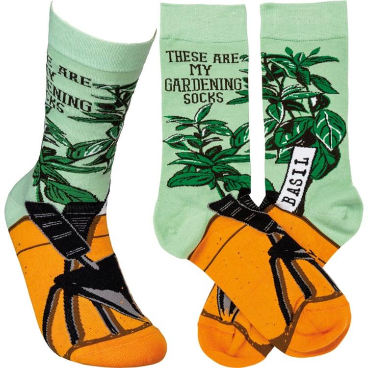 primitives by kathy These Are My Gardening Socks