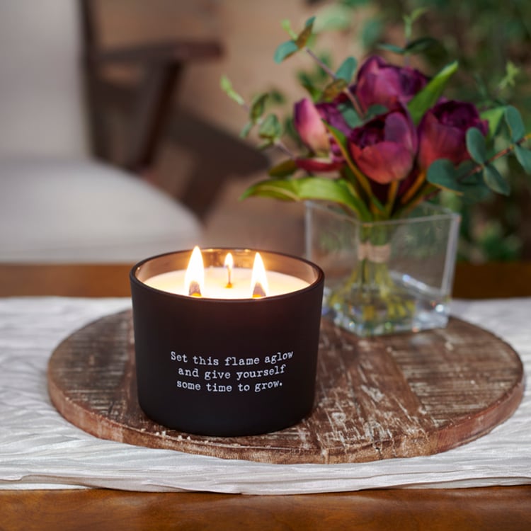 Primitives By Kathy Time To Grow Poetry Candle