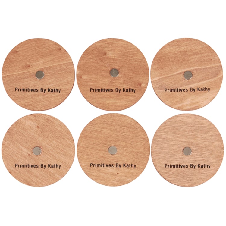 Primitives By Kathy Tiny Bird Magnet Set