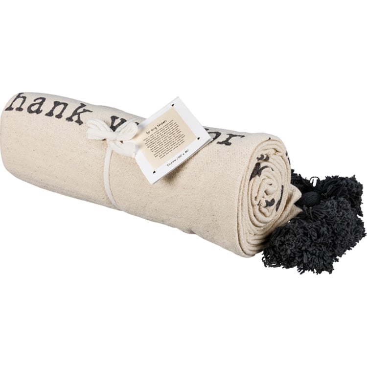 Primitives By Kathy To My Mom Throw Blanket