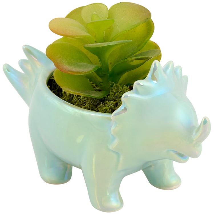 primitives by kathy Triceratops Planter