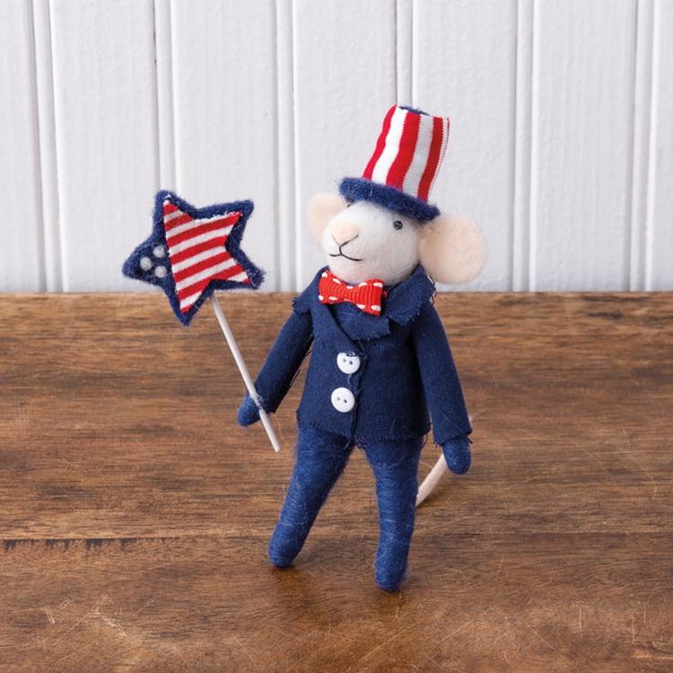 Primitives By Kathy Uncle Sam Mouse Critter