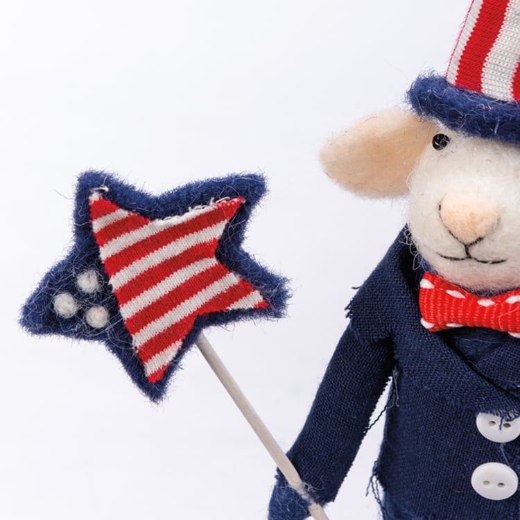 Primitives By Kathy Uncle Sam Mouse Critter