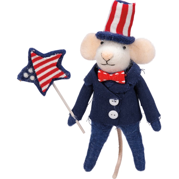 primitives by kathy Uncle Sam Mouse Critter