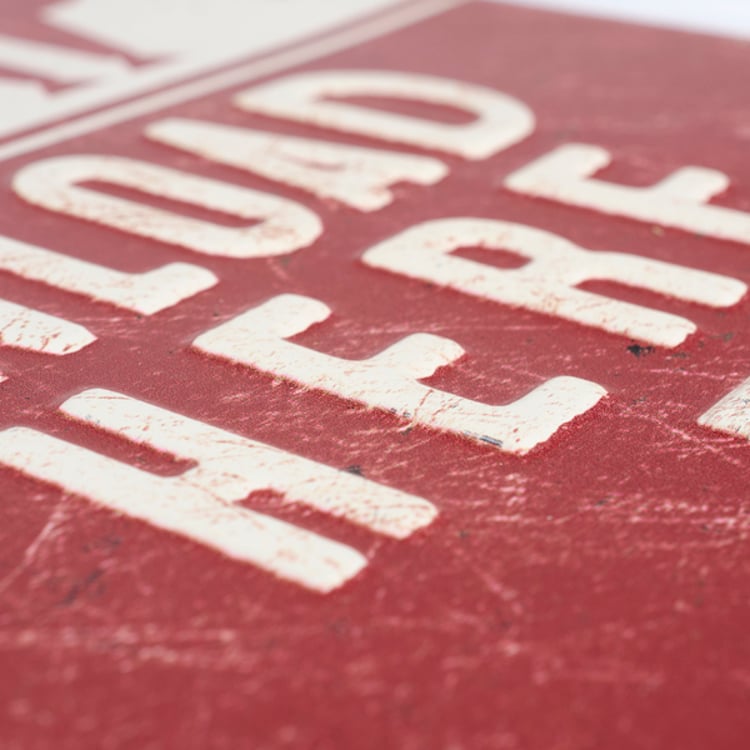 Primitives By Kathy Unload Here Wall Decor