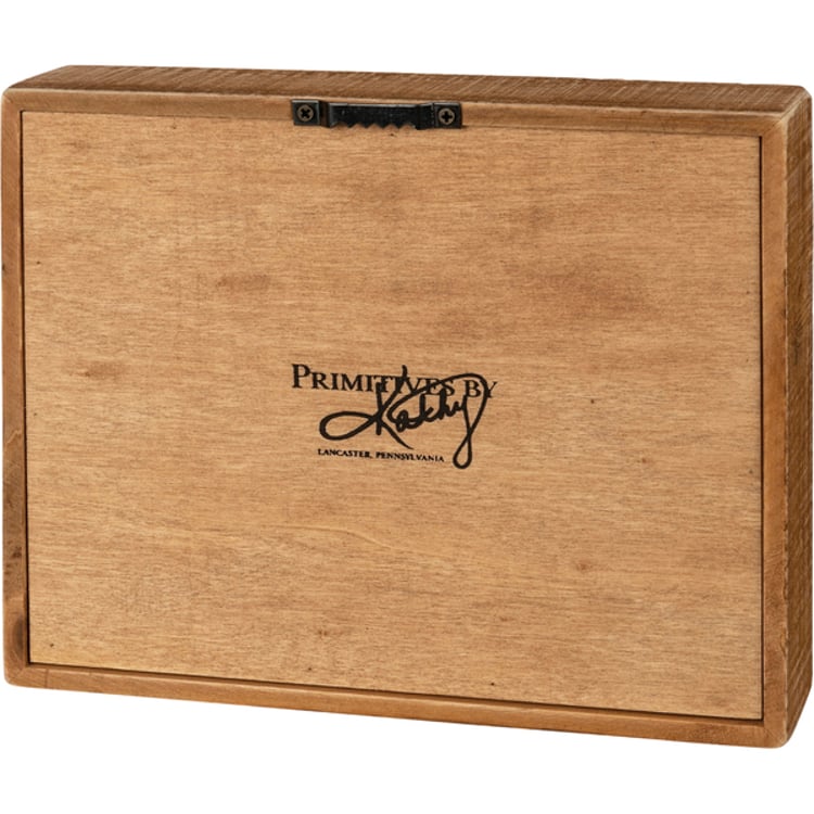 Primitives By Kathy Unseen Inset Box Sign
