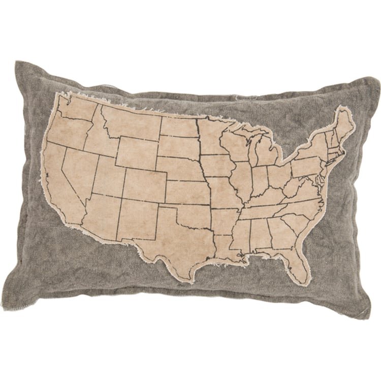 primitives by kathy USA Cream Pillow