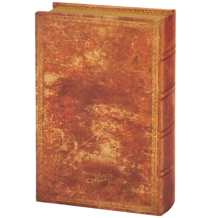 Primitives By Kathy Vintage Brown Book Box