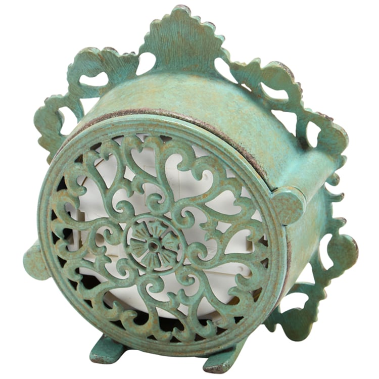 Primitives By Kathy Vintage Filigree Desk Clock