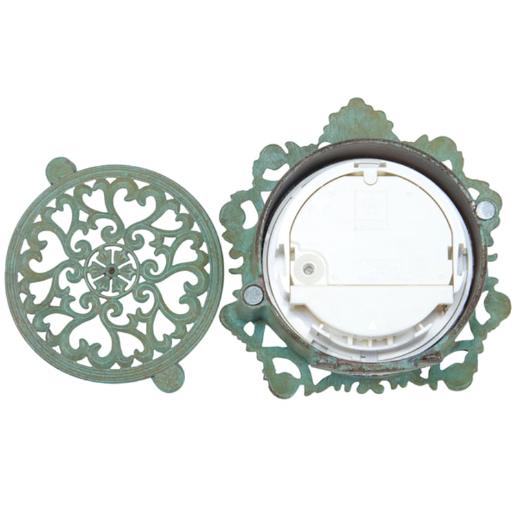 Primitives By Kathy Vintage Filigree Desk Clock