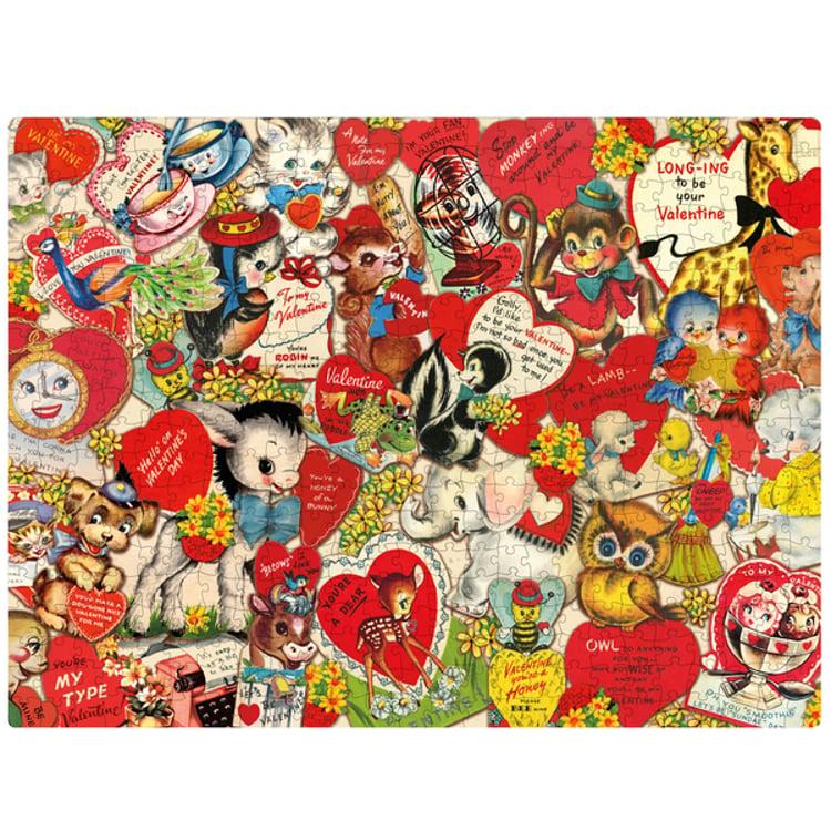 Primitives By Kathy Vintage Valentine Puzzle