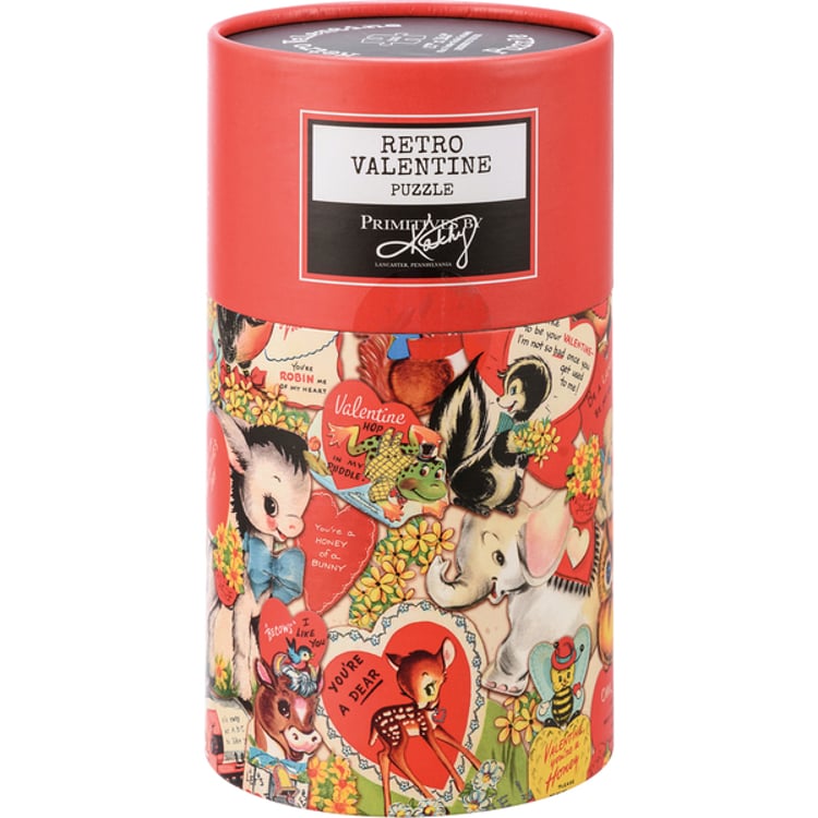 Primitives By Kathy Vintage Valentine Puzzle