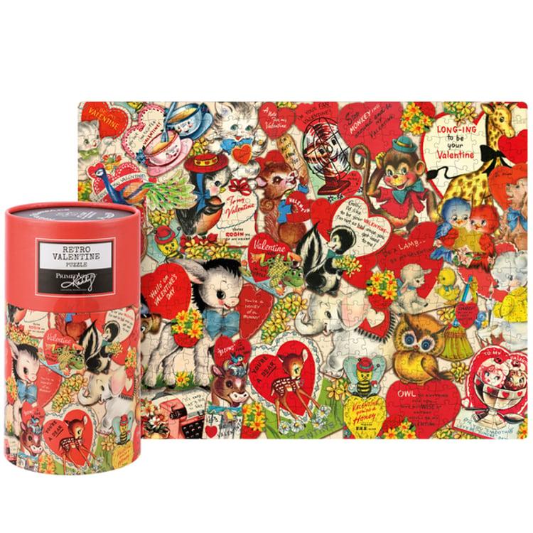primitives by kathy Vintage Valentine Puzzle