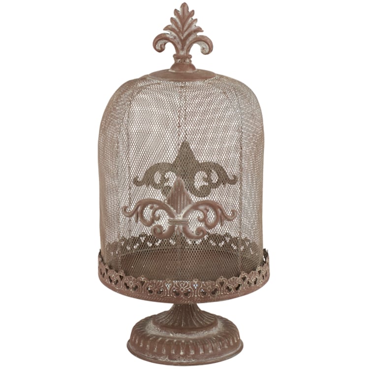 primitives by kathy Vintage Wire Cloche