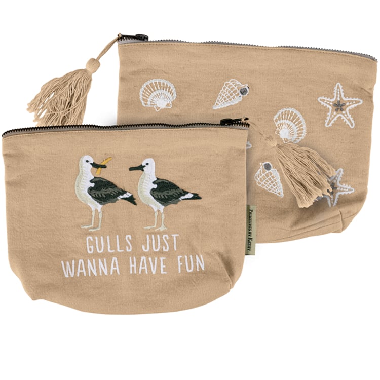 primitives by kathy Wanna Have Fun Zipper Pouch