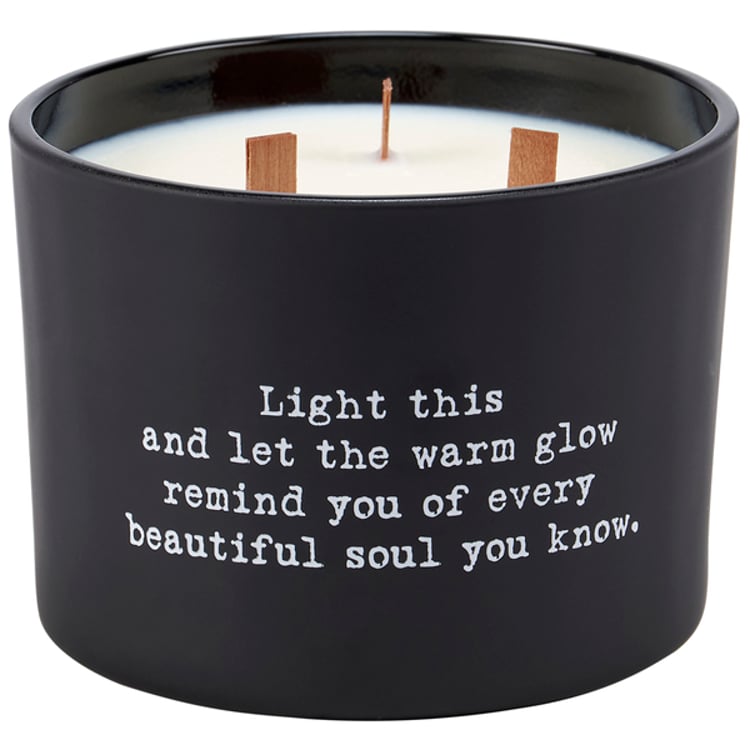 primitives by kathy Warm Glow Poetry Candle