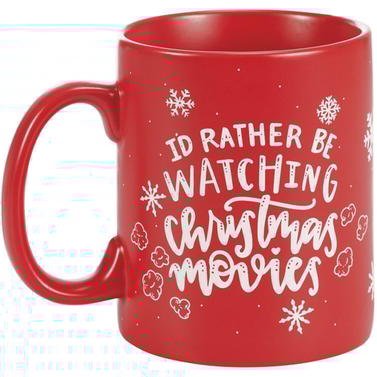 Primitives By Kathy Watching Christmas Movies Mug