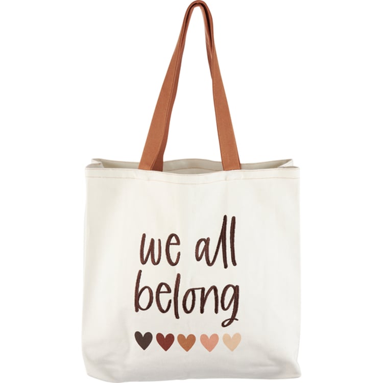 Primitives By Kathy We All Belong Tote