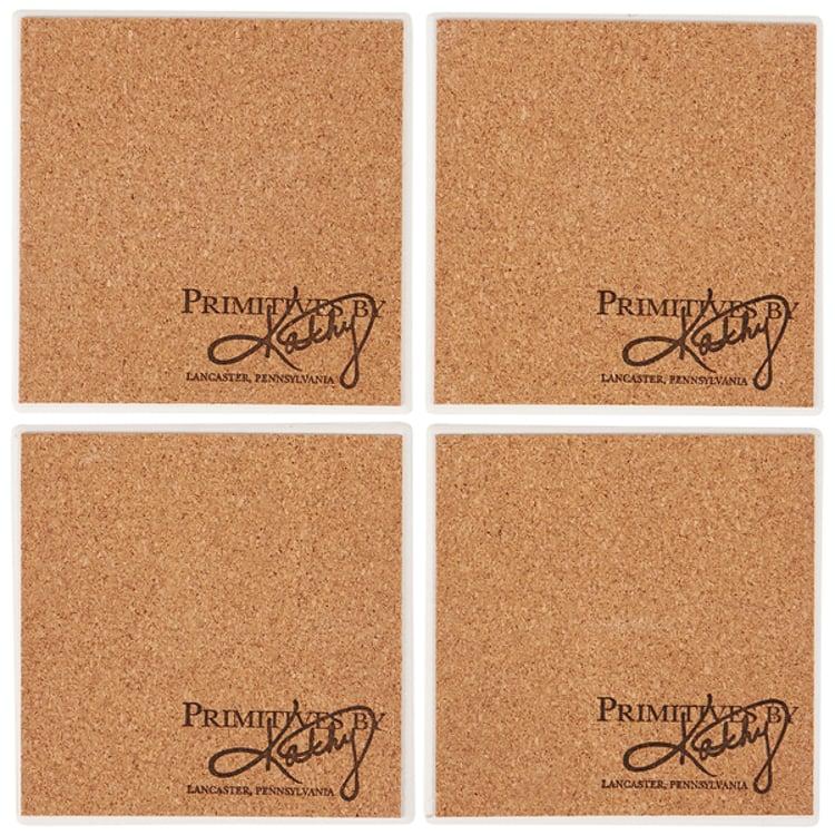 Primitives By Kathy We Want Beer Coaster Set