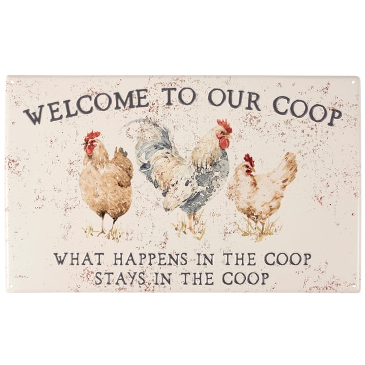 primitives by kathy Welcome To Our Coop Wall Decor