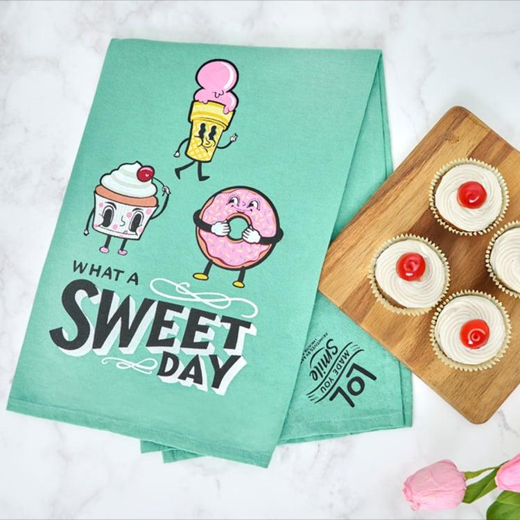 Primitives By Kathy What A Sweet Day Kitchen Towel