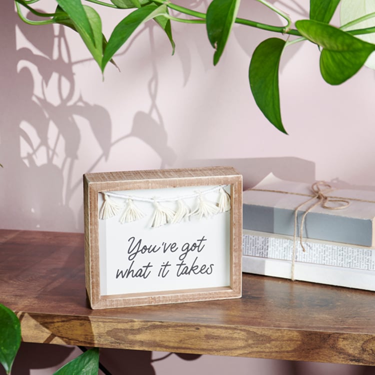 Primitives By Kathy What It Takes Inset Box Sign