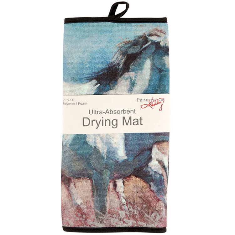 Primitives By Kathy Wild Horses Drying Mat