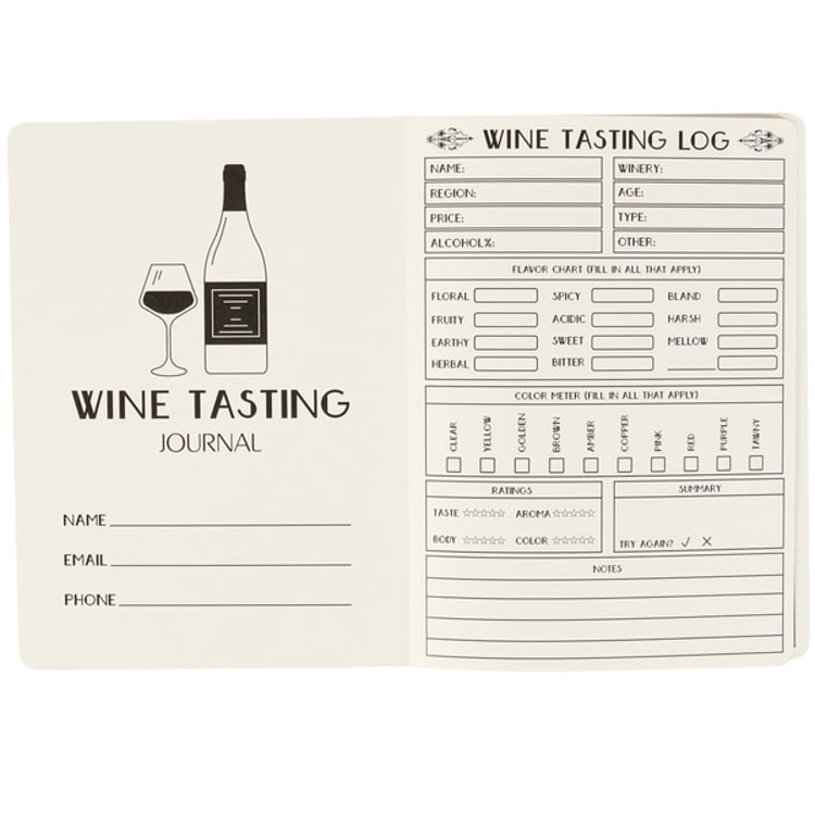 Primitives By Kathy Wine Tasting Journal
