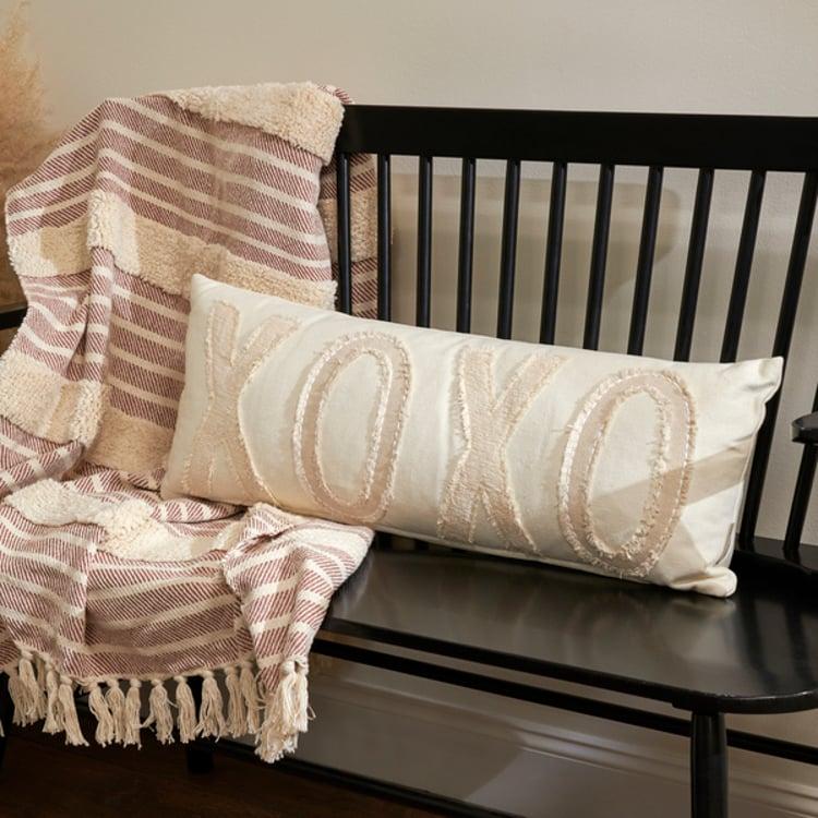 Primitives By Kathy XOXO Pillow