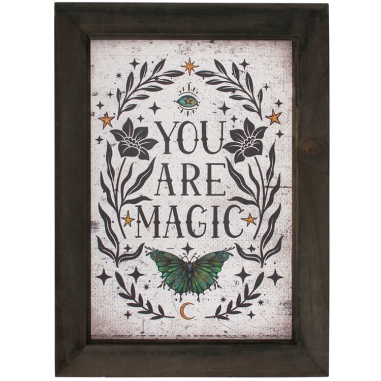 primitives by kathy You Are Magic Framed Wall Art