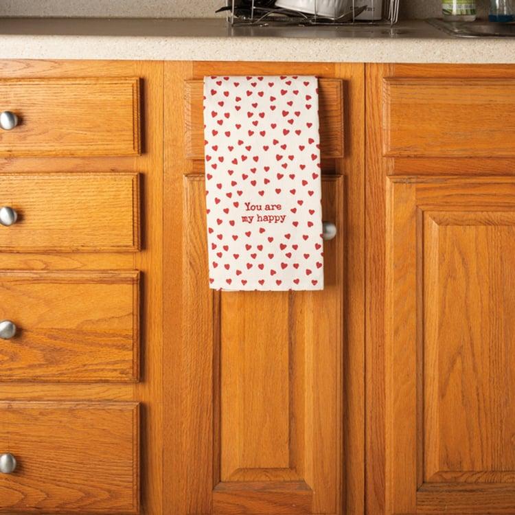 Primitives By Kathy You Are My Happy Kitchen Towel