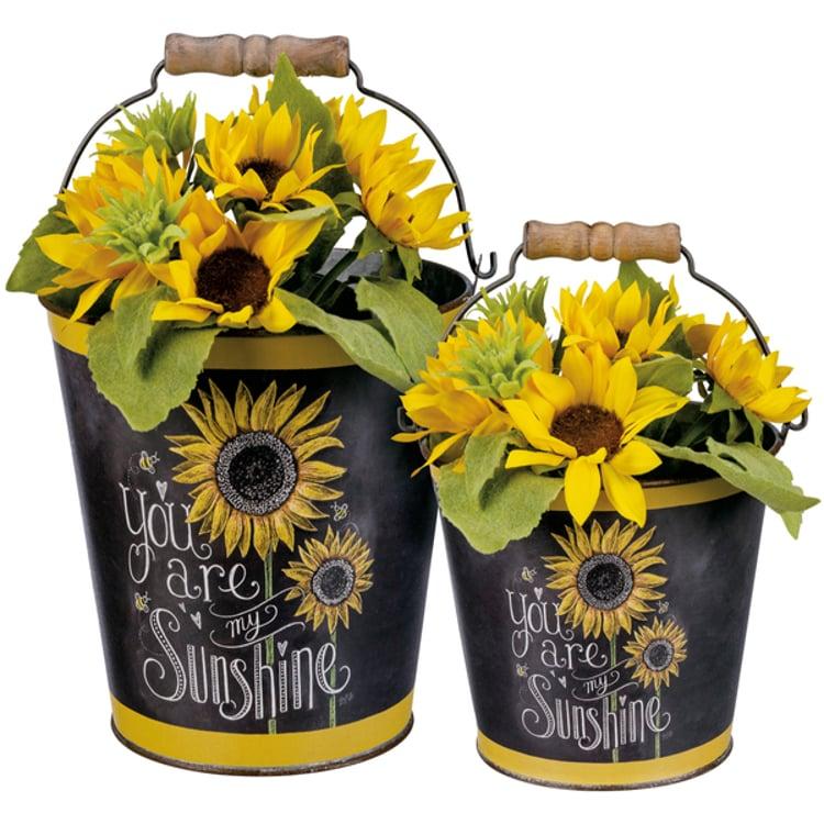 Primitives By Kathy You Are My Sunshine Bucket Set