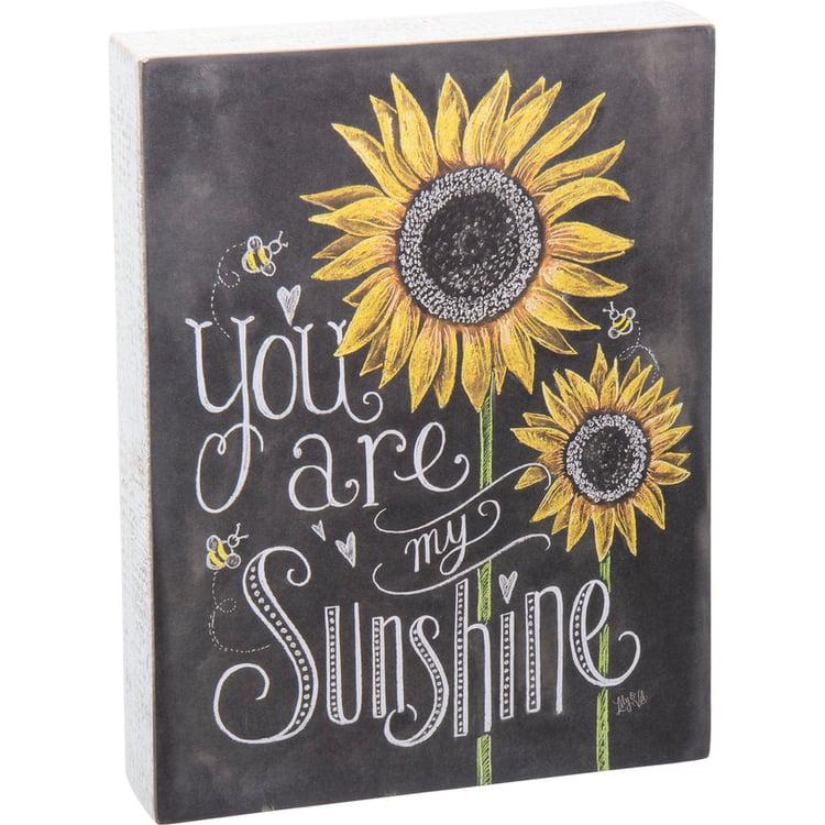 primitives by kathy You Are My Sunshine Chalk Sign