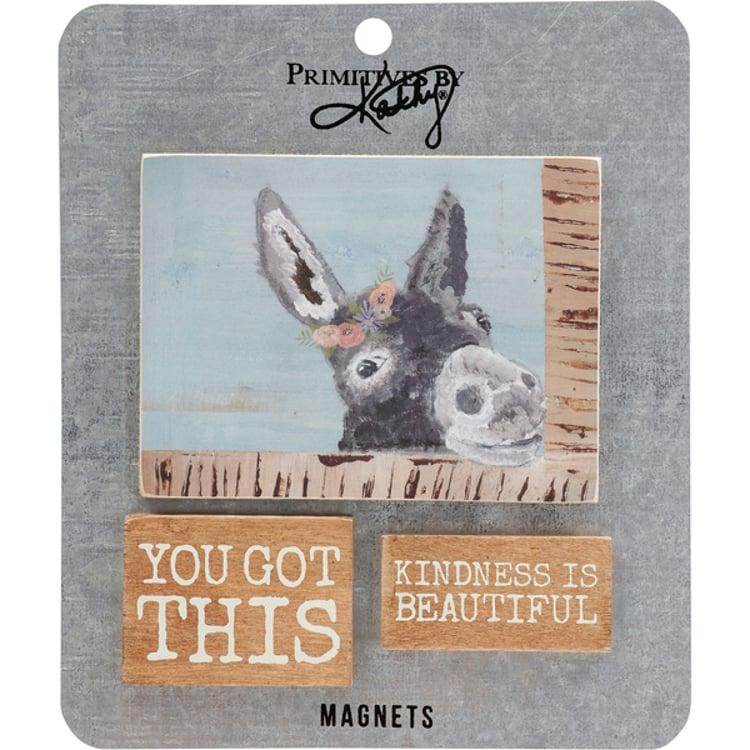 primitives by kathy You Got This Magnet Set