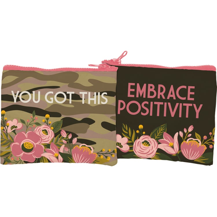 primitives by kathy You Got This Zipper Wallet
