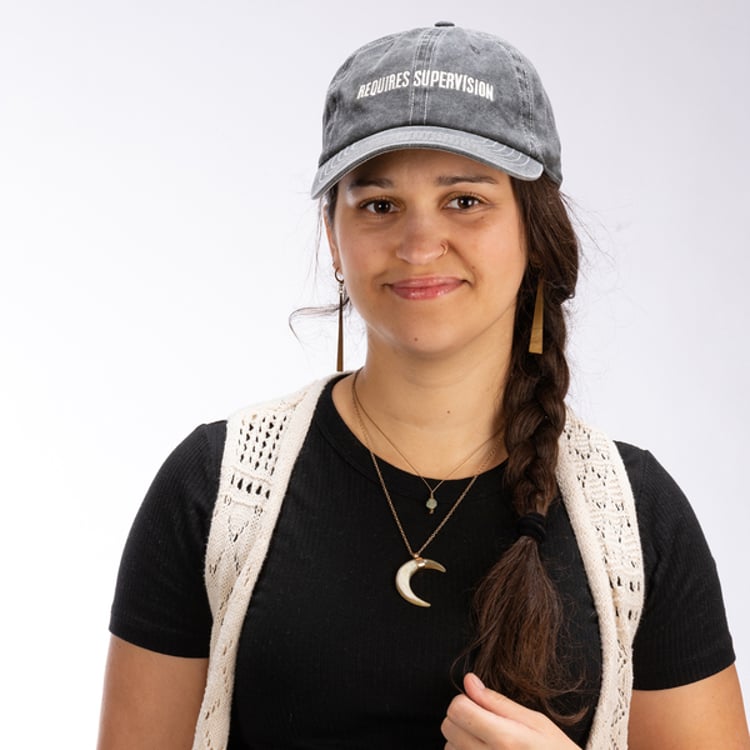 Primitives By Kathy Requires Supervision Baseball Cap