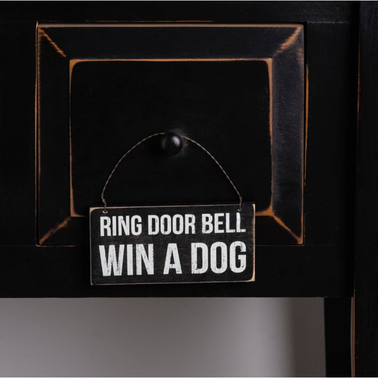Primitives By Kathy Ring Door Bell Win A Dog Ornament