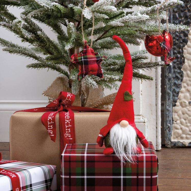 Primitives By Kathy Sitting Red Hat Gnome Small Sitter