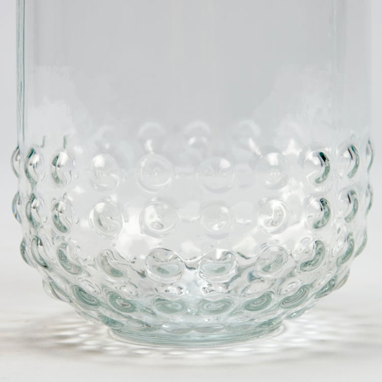 Primitives By Kathy Small Gold Beaded Drinking Glass