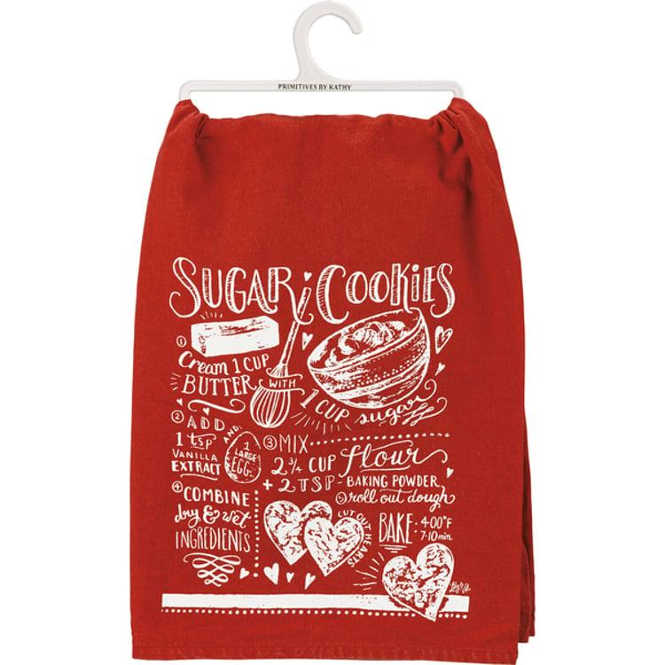Primitives By Kathy Sugar Cookies Recipe Kitchen Towel