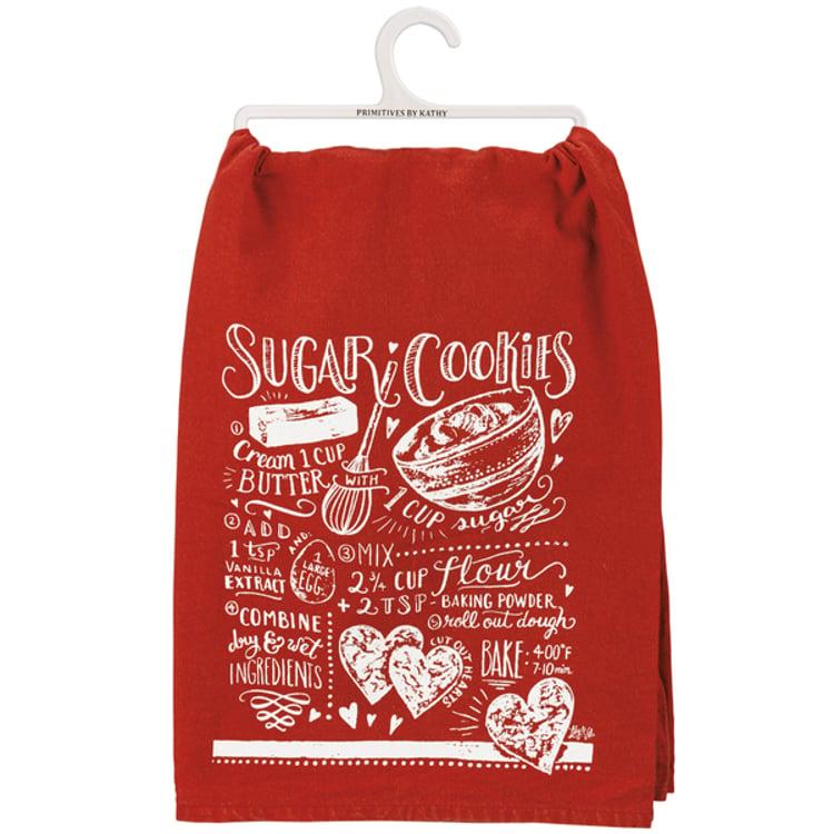 primitives by kathy Sugar Cookies Recipe Kitchen Towel