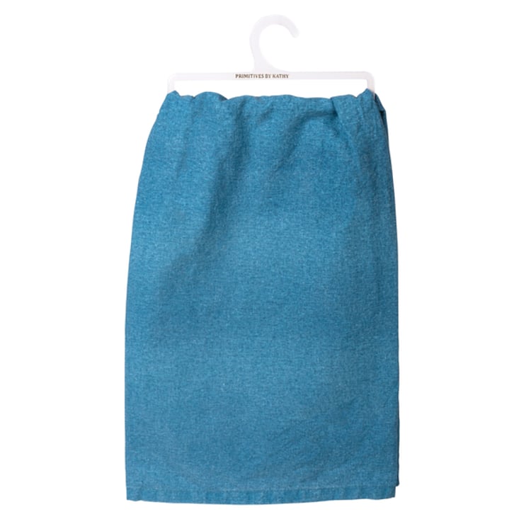 Primitives By Kathy The Beach Is My Happy Place Chalk Kitchen Towel