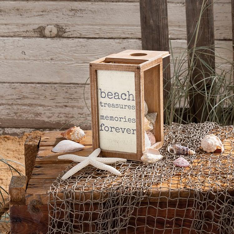 Primitives By Kathy The Beach Is My Happy Place Shell Holder