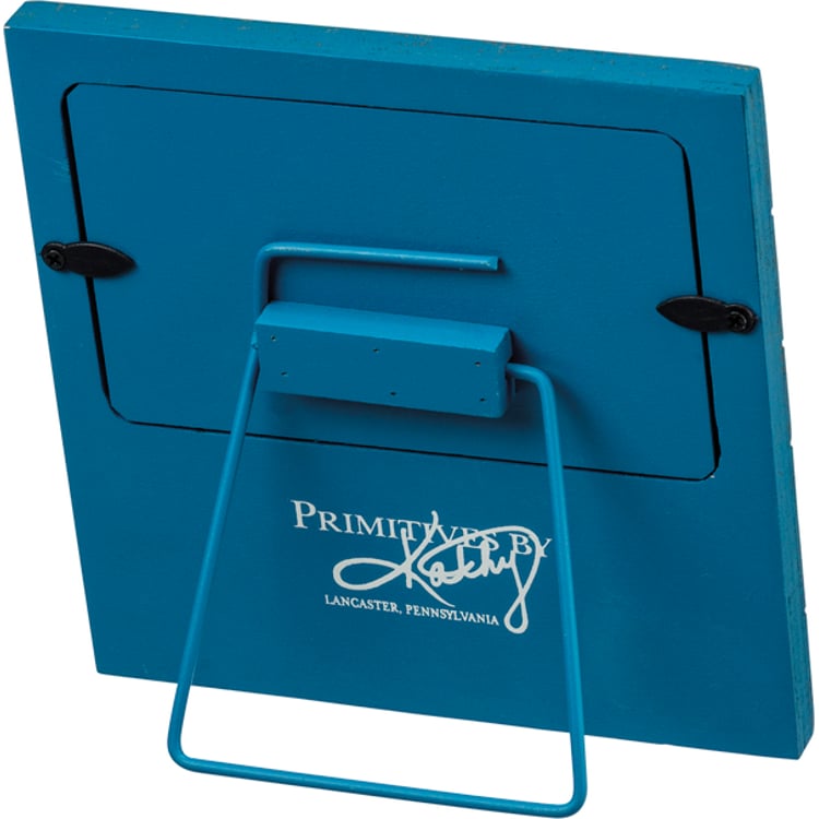 Primitives By Kathy The Beach Our Happy Place Slat Photo Frame
