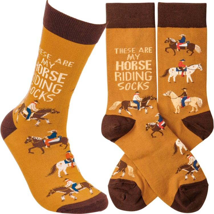 primitives by kathy These Are My Horse Riding Socks