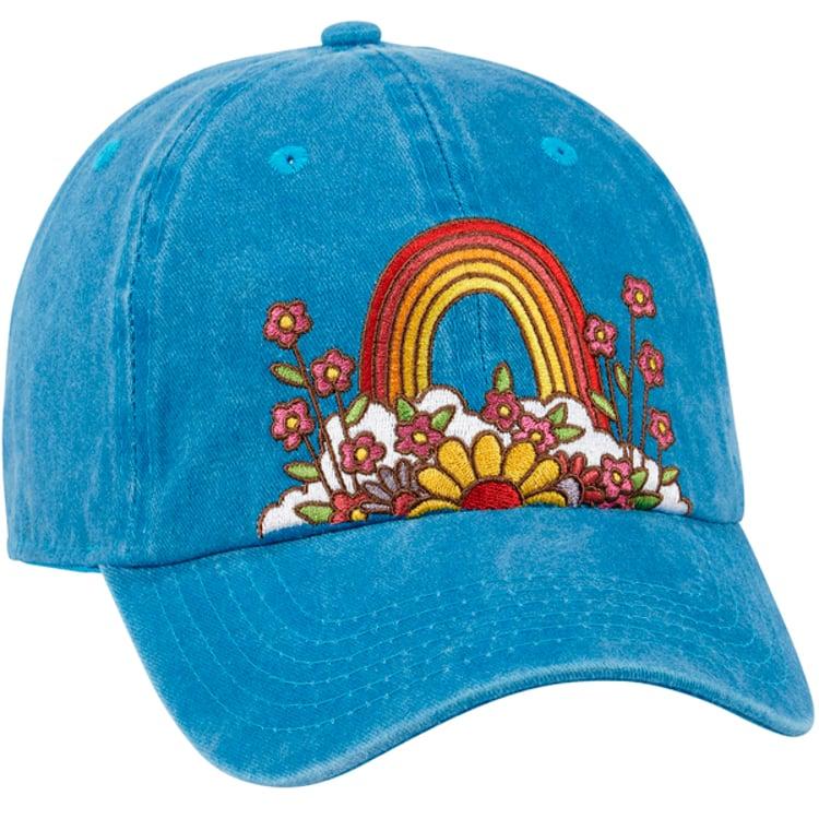 primitives by kathy Think Happy Thoughts Baseball Cap