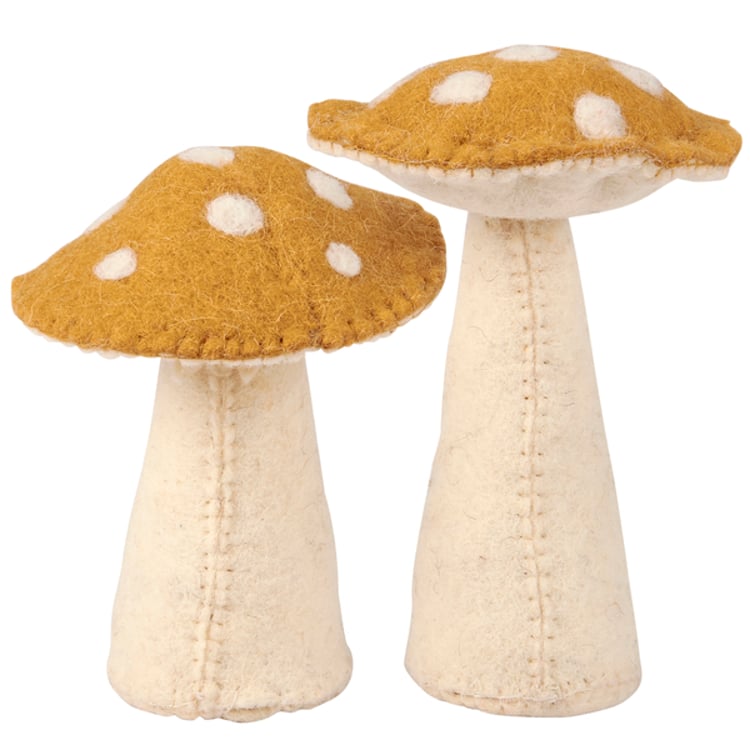 Primitives By Kathy Toadstool Mushrooms Critter Set